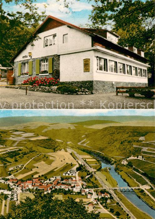 Feilbingert Lemberghuette Pfaelzerwaldverein Bad Kreuznach e.V. Fliegeraufnahme