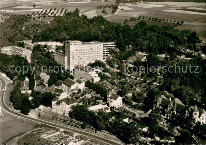 Schwaebisch Hall Diakonissenanstalt Krankenhaus Fliegeraufnahme