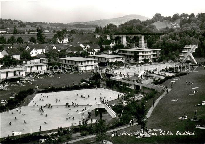Steyr Enns Oberoesterreich Stadtbad Freibad