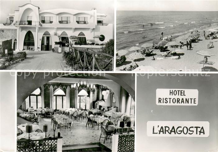 Marelago di Sabaudia Hotel Ristorante l'Aragosta Spiaggia
