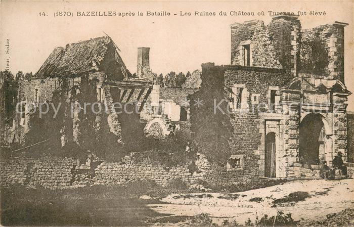 Bazeilles Ruines du Chateau