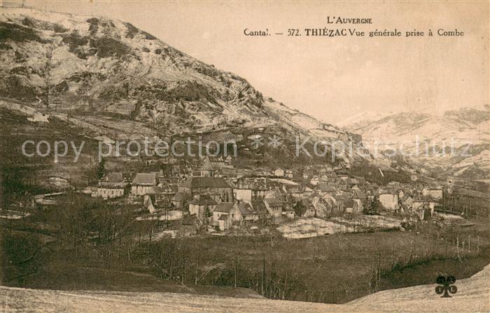 Thiezac Vue Generale prise a Combe