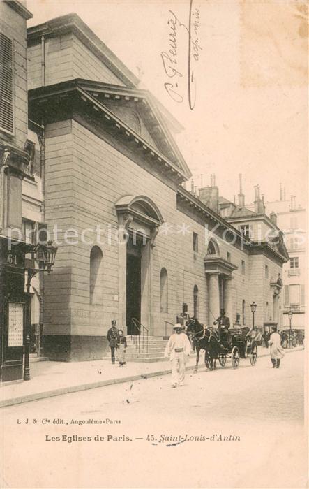 Paris Eglise Saint Louis d Antin Collection Les Eglises de Paris