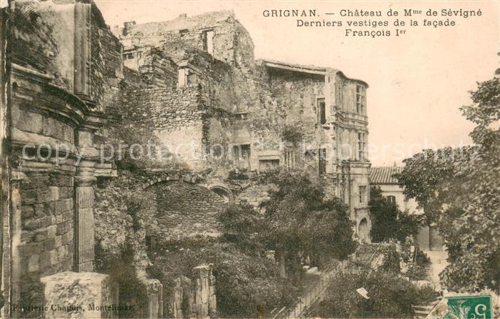 Grignan Chateau de Mme de Sévigné