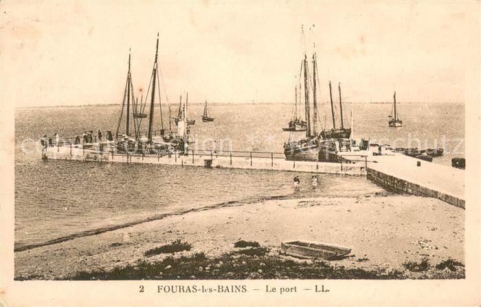 Fouras Charente-Maritime Le port Bateaux