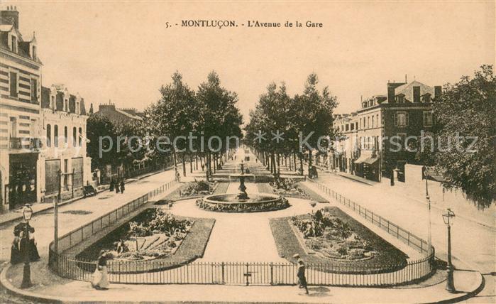 Montlucon Avenue de la Gare