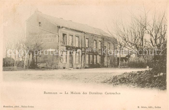 Bazeilles Maison des dernieres cartouches