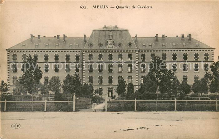 Melun Seine et Marne Quartier de Cavalerie