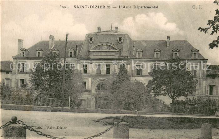 Saint-Dizier Haute-Marne Asile Départemental