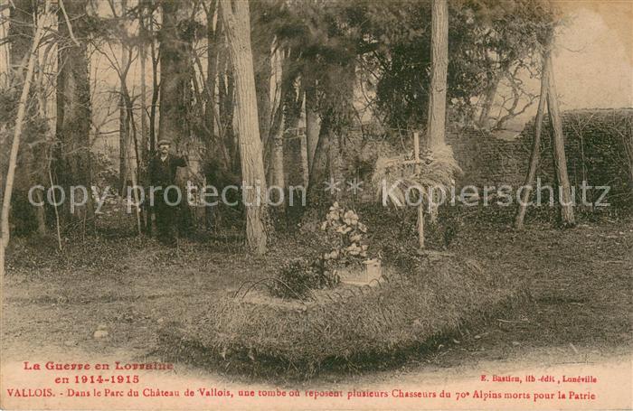 Vallois Dans le parc du Chateau