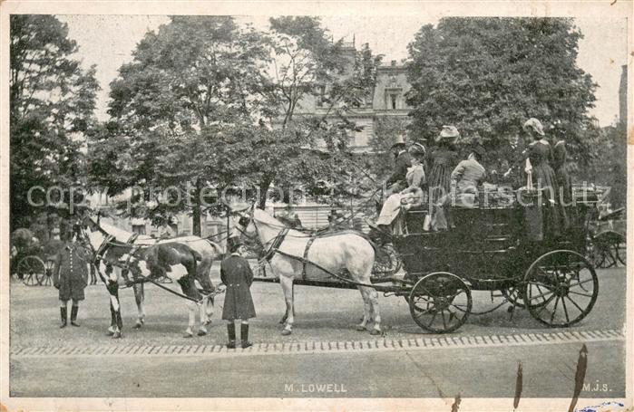 Bruxelles Bruessel Pferdekutsche