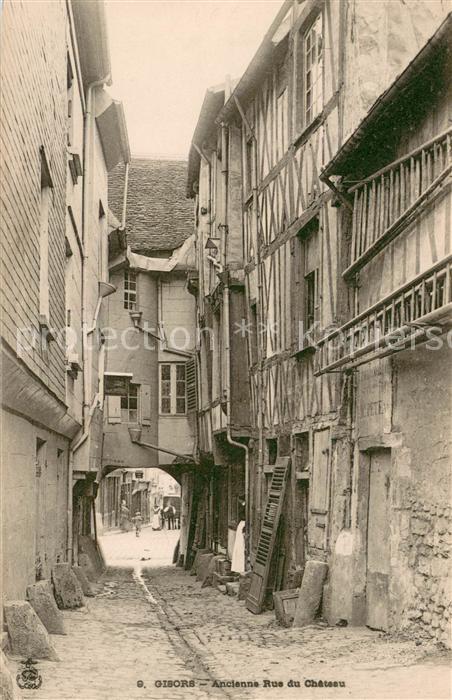 Gisors Eure Ancienne Rue du Chateau