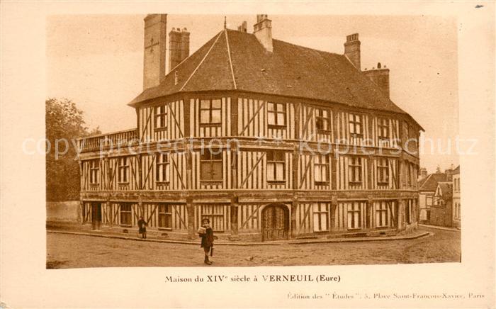 Verneuil-sur-Avre Maison du XIVe siècle