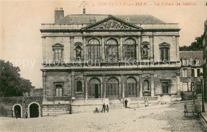 Boulogne-sur-Mer Palais de Justice Justizpalast