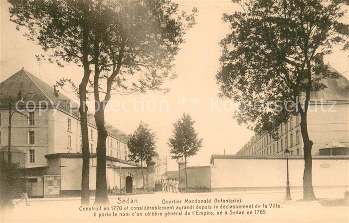Sedan Ardennes Quartier MacDonald Infanterie