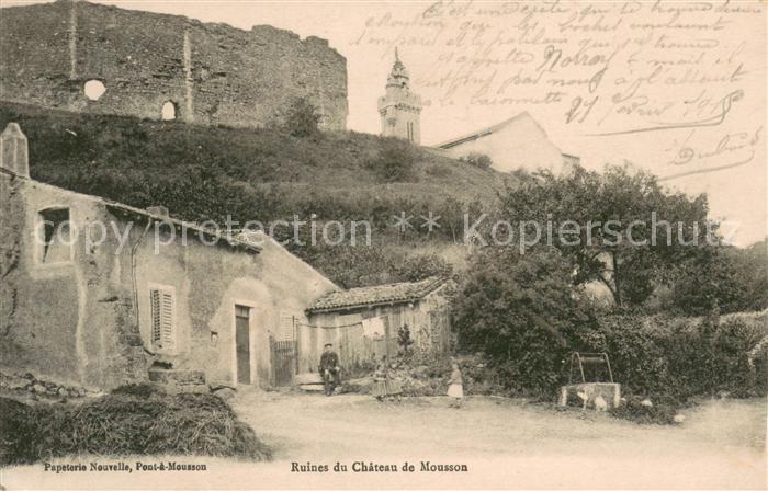 Mousson Ruines du Chateau