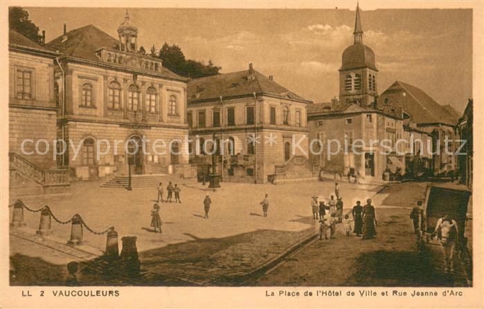 Vaucouleurs Place de l Hôtel de Ville Rue Jeanne d Arc