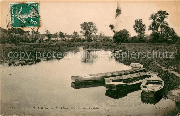 Saumur Le Thouet vers le Pont Fouchard