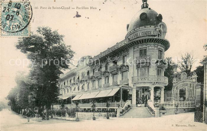 Saint-Cloud Paris Pavillon Bleu