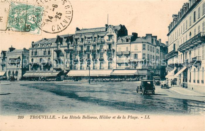 Trouville-sur-Mer Les Hôtels Bellevue Hilder et de la Plage