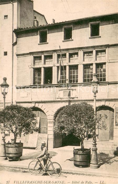 Villefranche-sur-Saone Hôtel de Ville Rathaus