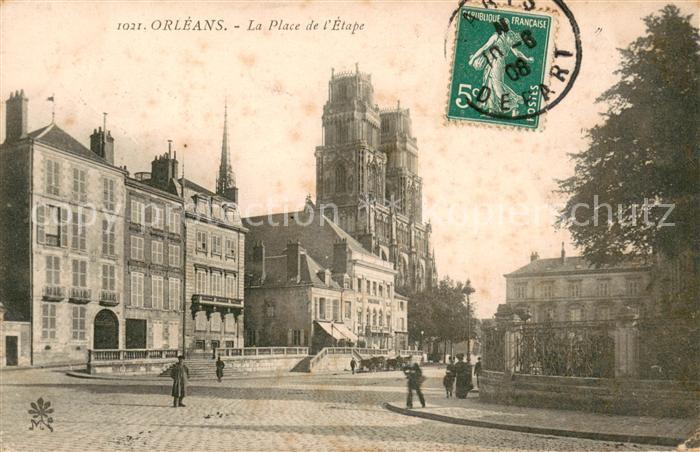 Orleans Loiret Place de l'Etape