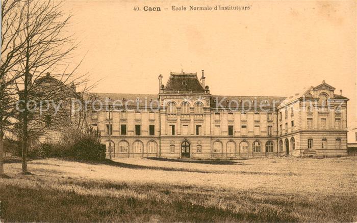 Caen Ecole Normale d Instituteurs