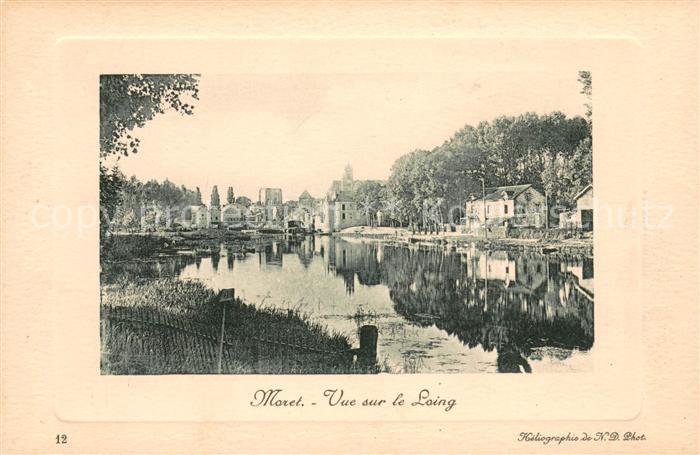 Moret-sur-Loing Vur sur le Loing