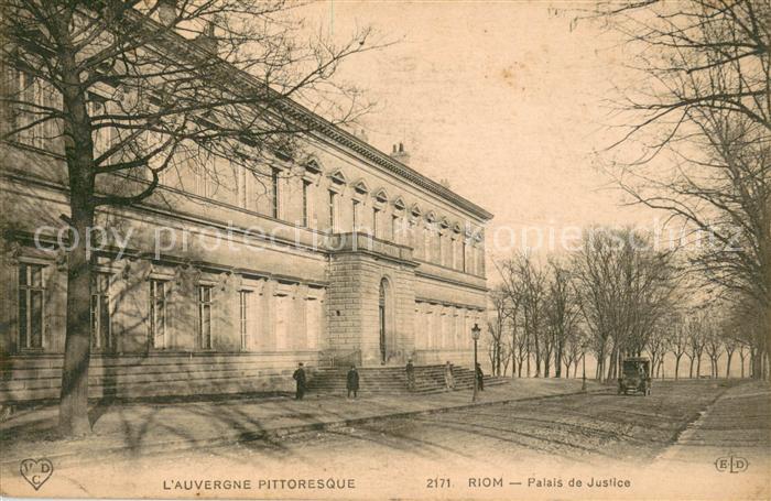 Riom Puy-de-Dome Palais de Justice