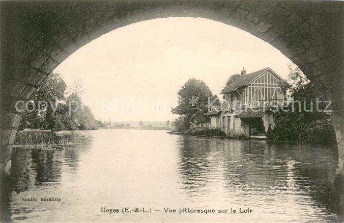 Cloyes-sur-le-Loir Vue pittoresque sur le Loir