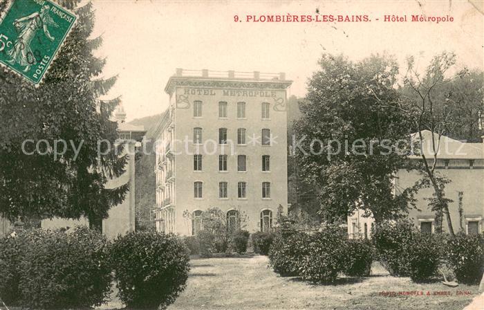 Plombieres-les-Bains Vosges Hôtel Metropole