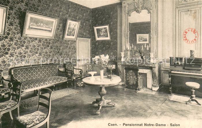Caen Pensionnat Notre Dame Salon