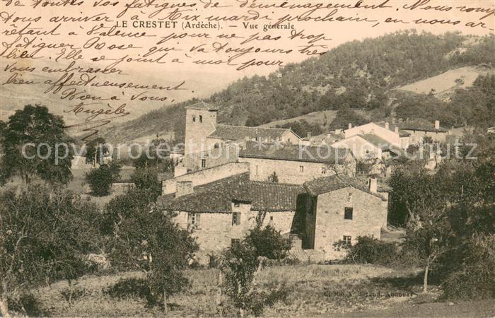 Le Crestet Vue Generale