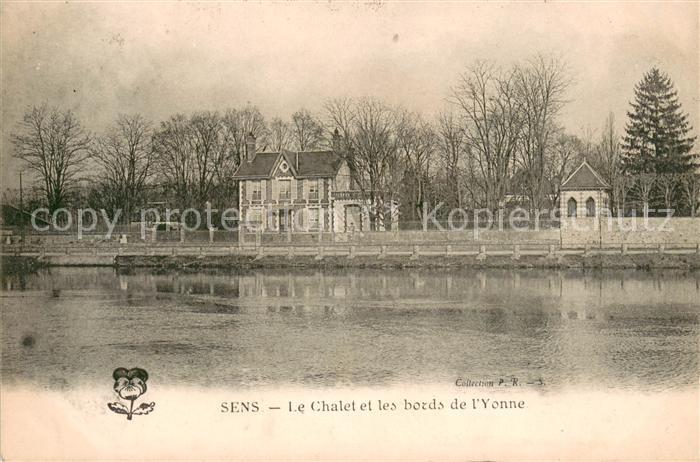 Sens 89 Chalet et les bords de l'Yonne