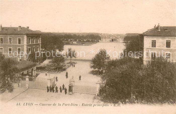 Lyon France Caserne de la Part Dieu Entrée principa