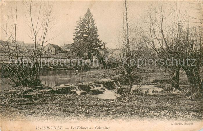 Is-sur-Tille Les écluses du Colombier