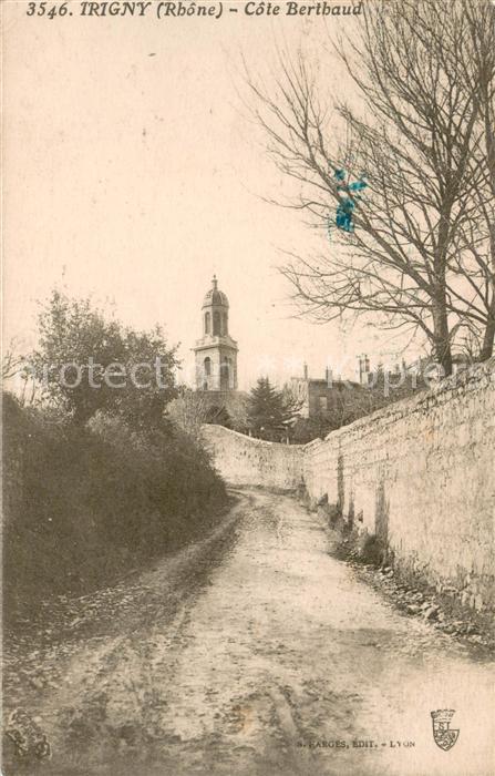 Trigny Côte Berthaud Stadtmauer