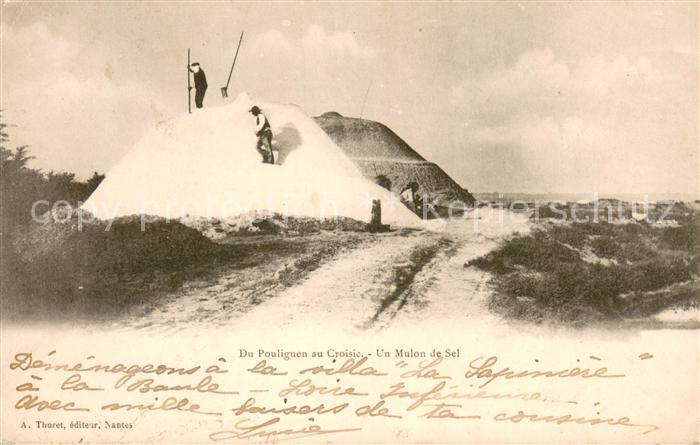 Le Pouliguen Un mulon de sel