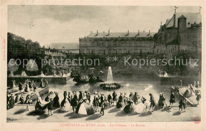 Luneville Le Chateau Le Rocher