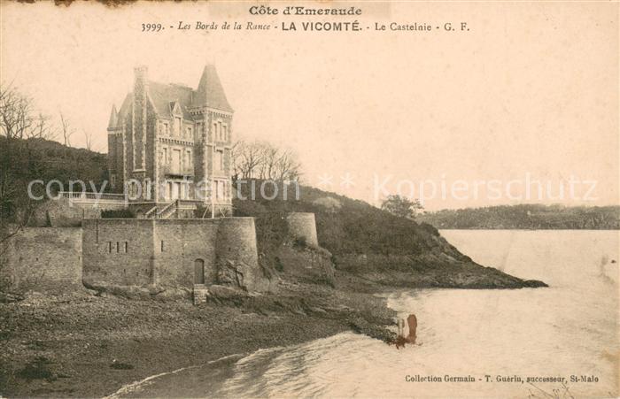 La Vicomte-en-Dinard Les Bords de la Rance Le Castelaie