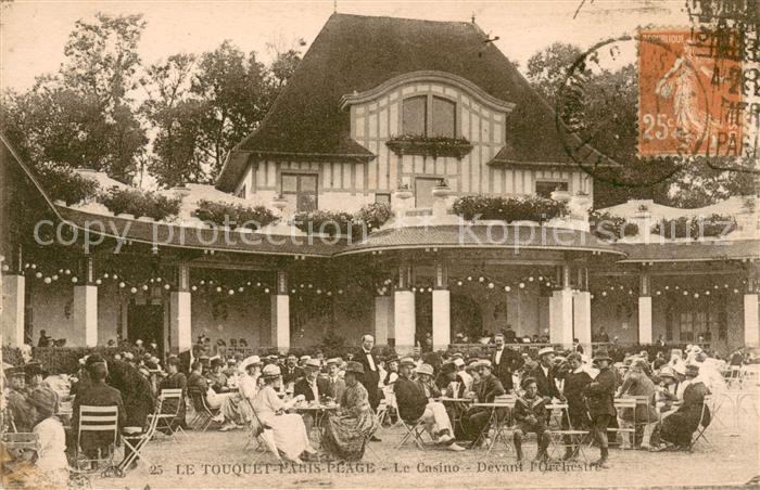 Le Touquet-Paris-Plage Le Casino Devant l'Orchestre