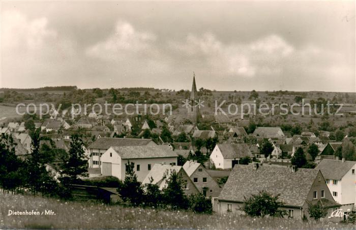 Dietenhofen Mittelfranken Panaorama