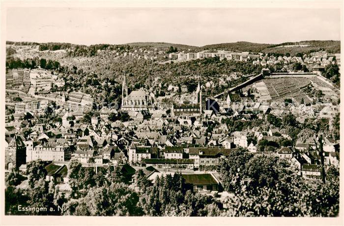 Esslingen Neckar Fliegeraufnahme