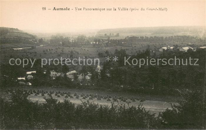 Aumale 76 Vue panoramique sur la Vallee