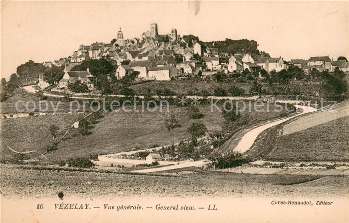 Vezelay Vue generale