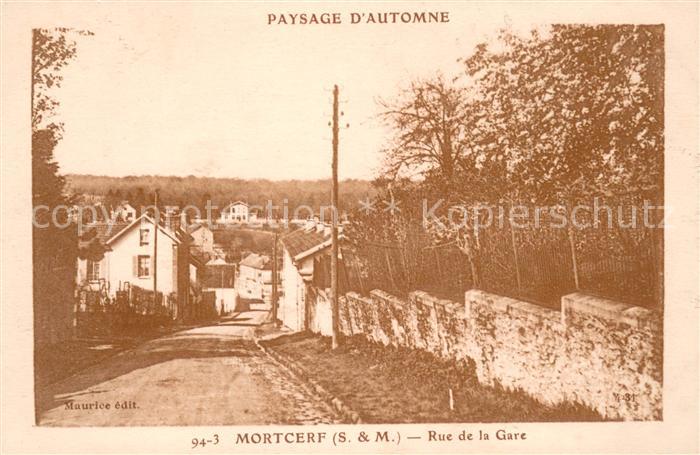 Mortcerf Rue de la Gare