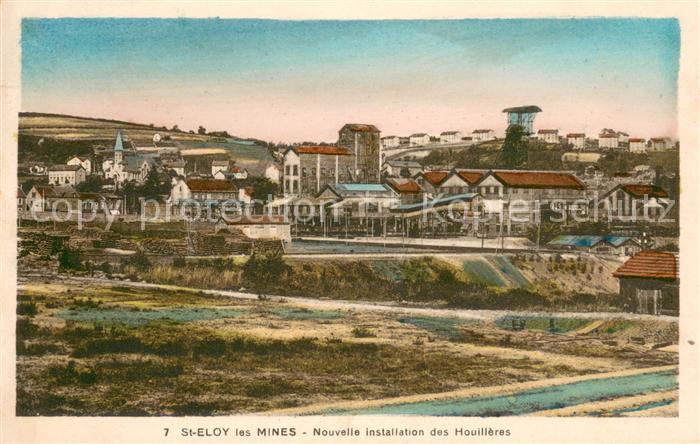 Saint-Eloy-les-Mines Nouvelle Installation des Houilleres