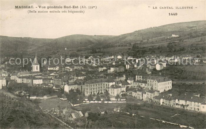 Massiac Vue generale Sud Est