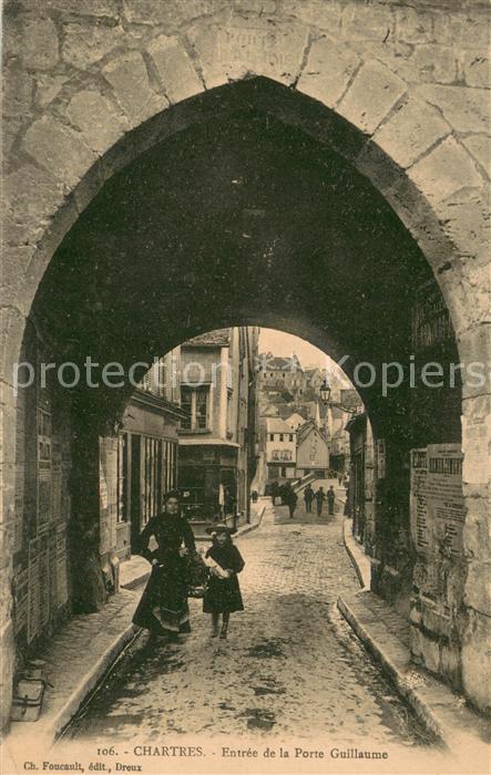 Chartres 28 Entree de la Porte Guillaume
