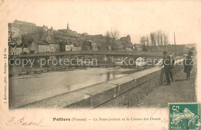 Poitiers 86 Le Pont Joubert et le Coteau des Dunes
